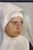 1940s Vintage Oil Painting of Nun in Habit Peering to the Side For Sale - Image 5 of 8
