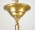 Metal Mid 20th Century Restored French Neoclassical Brass Lantern Pendant Light For Sale - Image 7 of 8