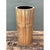 Vintage Coconut Shell Cylindrical Umbrella Stand For Sale - Image 12 of 12