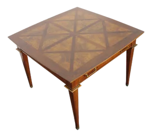 Mid Century Modern Side End Lamp Table by Mastercraft Furniture