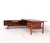 Impressive danish executive desk with a matching sideboard, designed by arne vodder for sibast in the 1960s. from the...