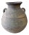 Circa 5th-7th Century Eastern Mediterranean Levatine Terracotta Slip Decorated Storage Jar With Loop Handles For Sale