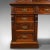 1860s Grand Antique Victorian English Satinwood Executive Desk For Sale - Image 12 of 13