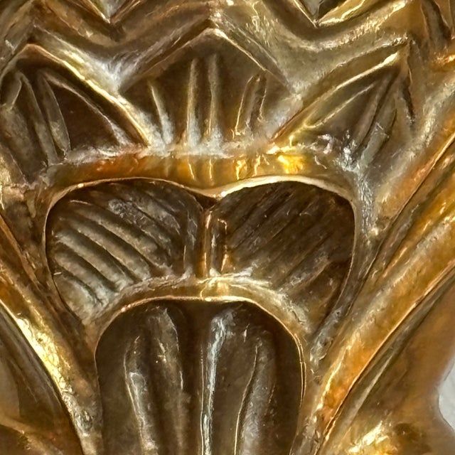 Mid 20th Century Mid-20th Century Italian Renaissance-Style Solid Brass Wall Bracket For Sale - Image 5 of 17