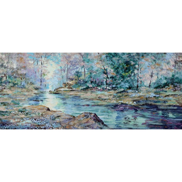 American Flower Song Landscape by Michael Schofield For Sale - Image 3 of 6