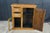 Brown Antique American Victorian Quartersawn Oak 2 Drawer Console Cabinet Cupboard 31" For Sale - Image 8 of 17