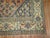 Early 20th Century Traditional Orange Blue Color Persian Open Medallion Room Size Rug - 8'6" x 10'11" For Sale - Image 4 of 6