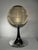 Metal Parisian Globe on Chrome Stand from Holophane, France, 1970s For Sale - Image 7 of 14
