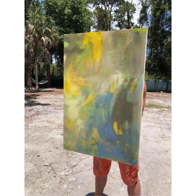 Mirtha Moreno, Oil Painting on Panel Titled: "Marbles"", 2020 For Sale - Image 9 of 12