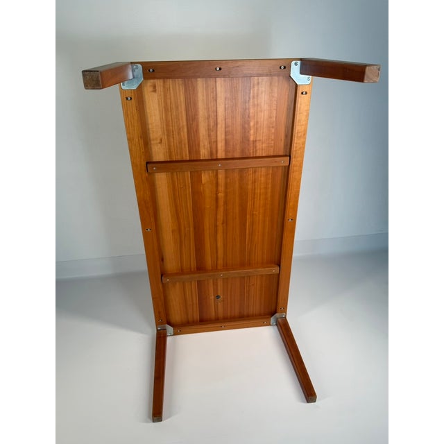 Wood Coffee Table in Cherry Wood from Brødere Andersen, Denmark, 1980s For Sale - Image 7 of 11