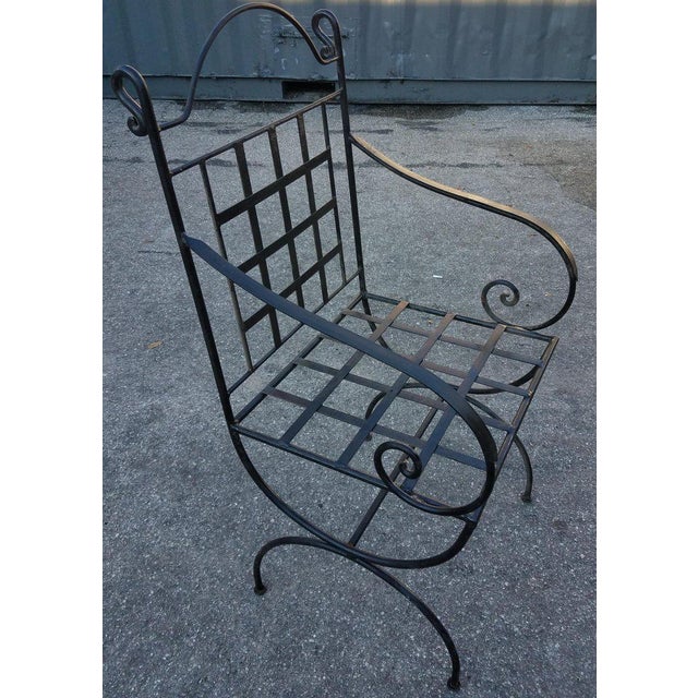 Moroccan Wrought Iron Chair For Sale In Orlando - Image 6 of 6
