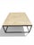 Formations Tavolino Iron and Wood Coffee Table For Sale In Chicago - Image 6 of 10
