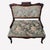 Brown Antique Eastlake Style Carved Settee For Sale - Image 8 of 12