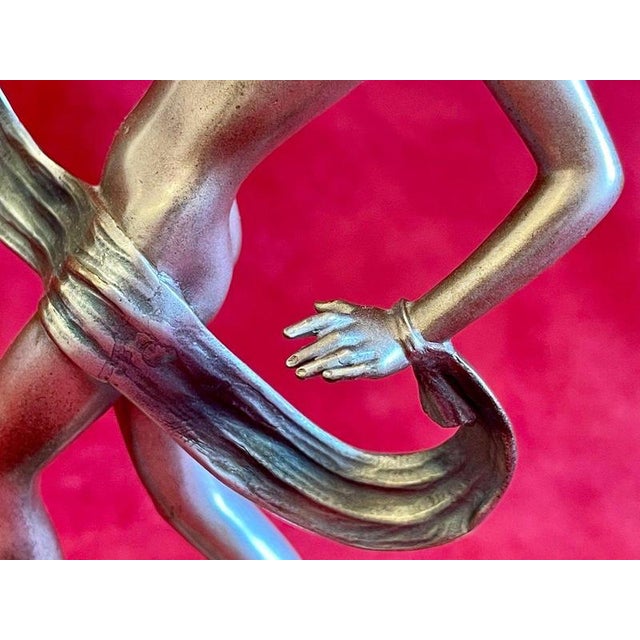 Dancer in Bronze by Joseph Lorenzl For Sale - Image 5 of 11