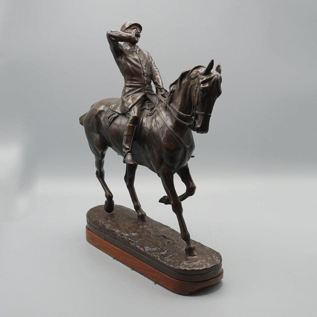 John Willis Good, The Whip, 1874, Bronze For Sale - Image 9 of 10