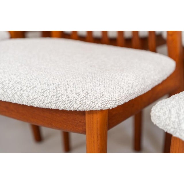 Dining Chairs from Schou Andersen, Denmark, 1950s, Set of 10 For Sale - Image 6 of 12