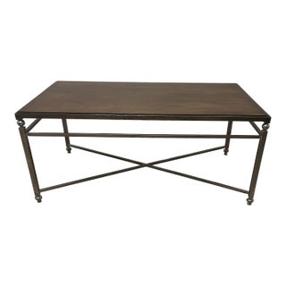 Late 20th Century Milling Road for Baker Furniture Industrial Style Coffee Table For Sale