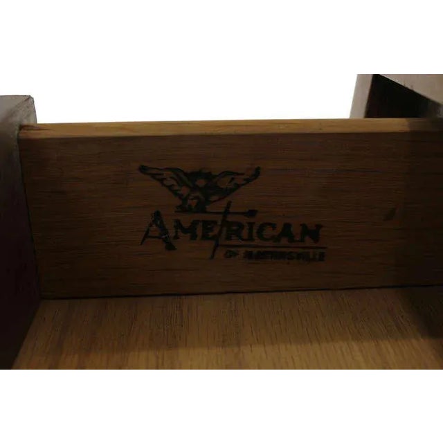 Brown Mid-Century Modern Step End Coffee Table For Sale - Image 8 of 9