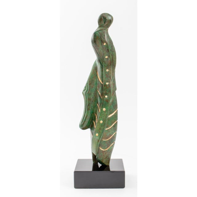 Green Ronald K. Parker "Love" Bronze Sculpture, 1999 For Sale - Image 8 of 11