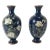 Late 19th Century Pair of Japanese Cloisonne Enamel Vases For Sale
