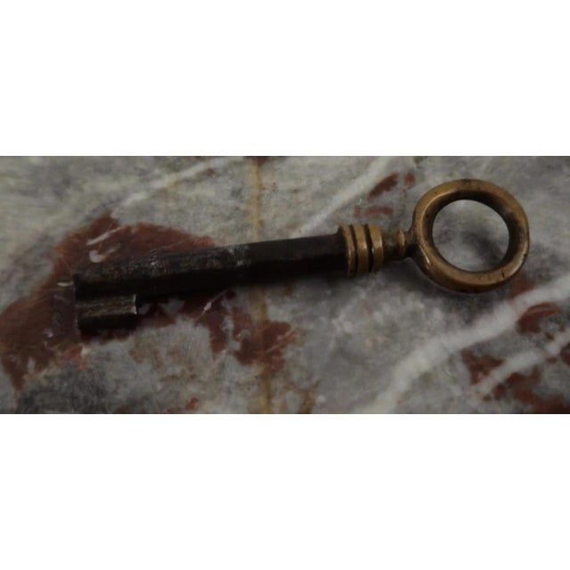 Buffet in Mahogany with Marble Top For Sale - Image 5 of 9