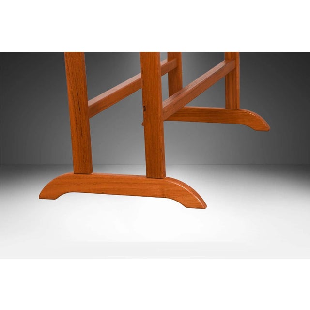 1970s MidCentury FBJ Mobler Danish Denmark Teak Blanket Stand Rack For Sale - Image 12 of 12