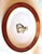 French Early 20th Century Tray Creamer and Sugar Ancienne Manufacture Royale De Limoges “Jardin Du Roi” Platter With Sugar & Creamer — 3 Pieces For Sale - Image 3 of 7