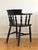 Antique Wooden Captain’s Chair Denmark For Sale - Image 4 of 10