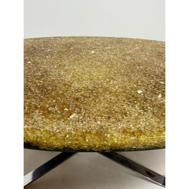 Resin Coffee Table by Pierre Giraudon For Sale - Image 5 of 12