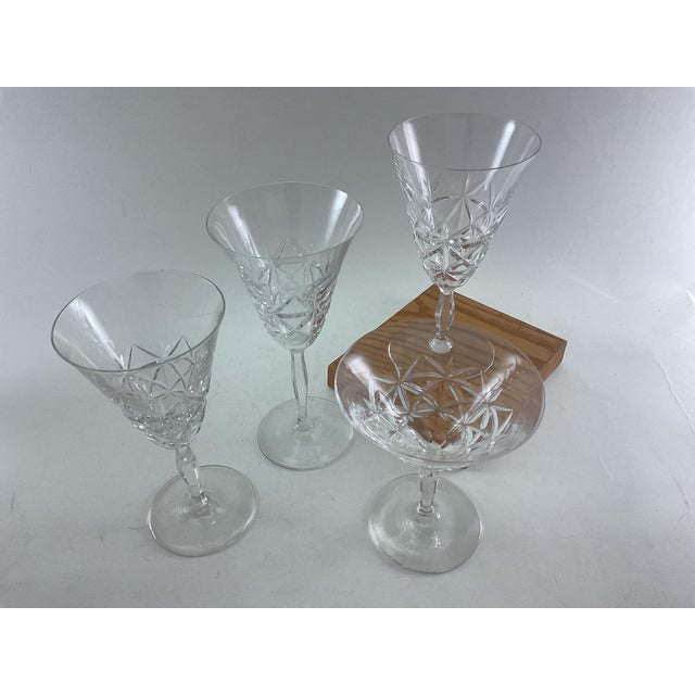 1960s A Rare and Exquisite Orrefors Crystal Set of 42 Pieces For Sale - Image 11 of 15