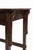 Mission Quarter Sawn Oak Writing Desk - Walnut For Sale - Image 10 of 11