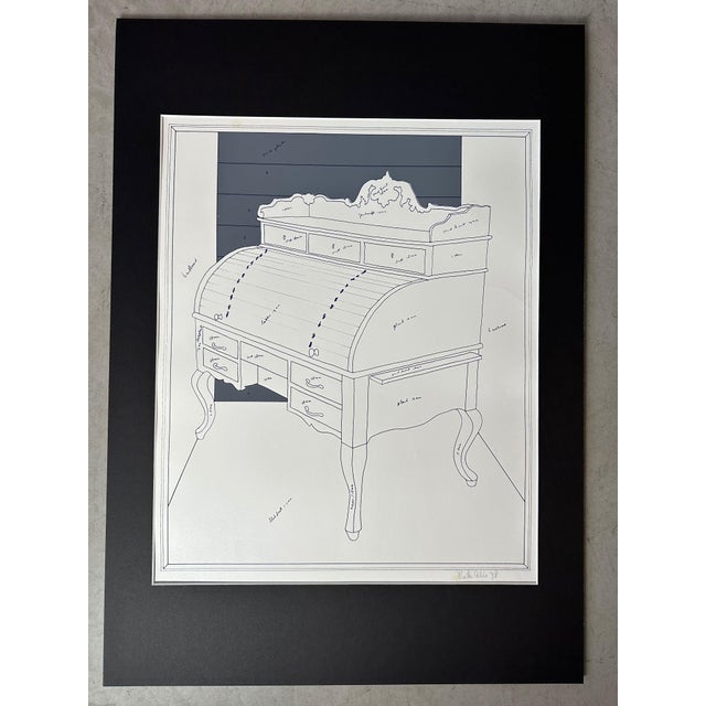 Pieter Celie, Untitled, 1960s, Screen Print on Paper, Framed For Sale - Image 13 of 13