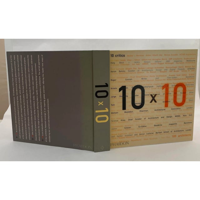 Early 21st Century 10 X 10: 10 Critics 100 Architects by Aaron Betsky Hardcover Phaidon For Sale - Image 5 of 10