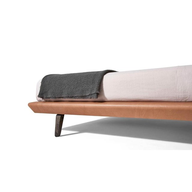 Acute Bed with Wood Bench and Nightstand by Rodolfo Dordoni for Cassina, Set of 3 For Sale - Image 13 of 18