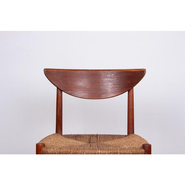 Danish Model 316 Chairs in Teak and Seagrass by Peter Hvidt and Orla Molgaard-Nielsen for Soborg Mobelfabrik, 1960s, Set of 6 For Sale - Image 17 of 18