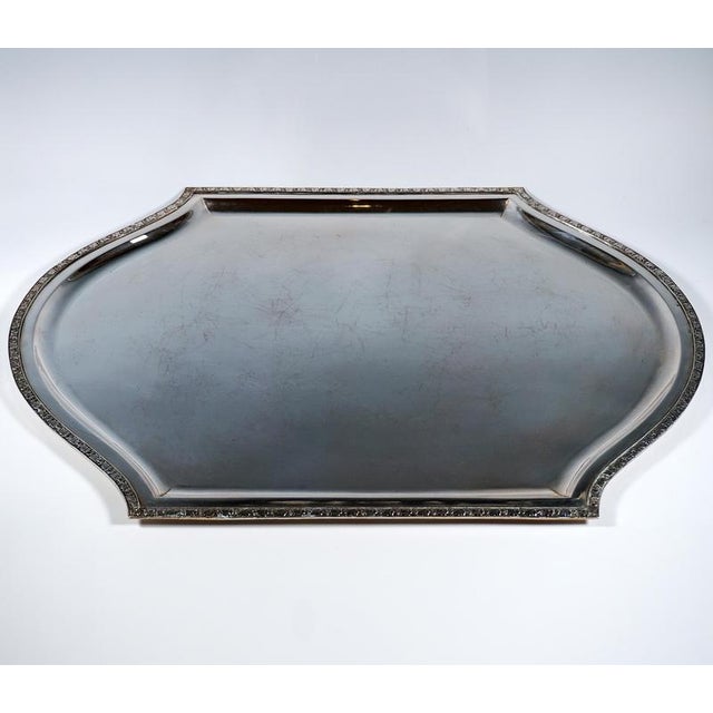 Art Nouveau Silver Coffee and Tea Set by Ludwig Politzer, 1890s, Set of 6 For Sale - Image 3 of 11