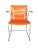 Modern Orange Stylex "Rythm" Armchair by Sva Cvek, Sets of 5 For Sale - Image 3 of 7