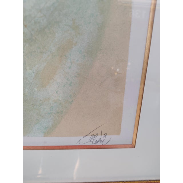 1970s Jean Baptiste Valadié, Nude Black Eve, 1970s, Lithograph, Framed For Sale - Image 5 of 7