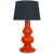 1960s Vintage Case Glass French Orange Lamp, 1960s For Sale - Image 5 of 5
