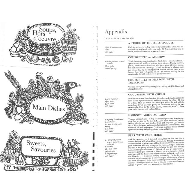 "First Slice Your Cook-Book the Three Tier Menu Guide" 1965 Boxer, Arabella For Sale - Image 10 of 10