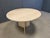Round Italian Travertine Dining Table 1970s For Sale - Image 12 of 13