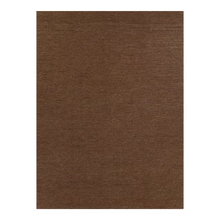 Pure Salt Torquay Walnut Sumack Weave Jute/Argenitian Wool Area Rug, 8' X 11' For Sale
