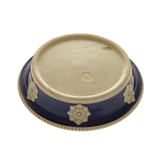 Blue Antique Georgian Cachepot and Stand by Chetham & Woolley For Sale - Image 8 of 8