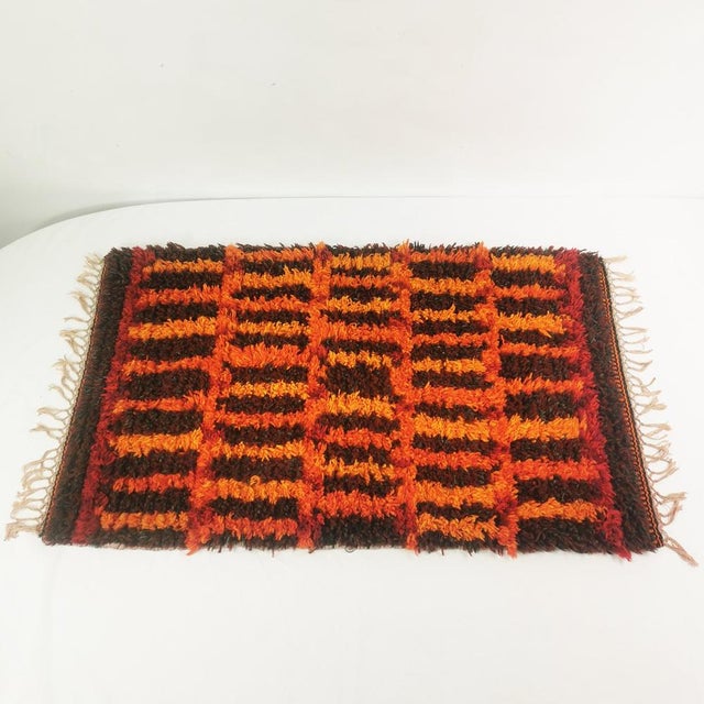 Vintage Space Age Rug, Denmark, 1960s For Sale - Image 14 of 16