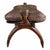 Antique Crocodile Leather Camel Footstool Ottoman Bench For Sale - Image 4 of 5