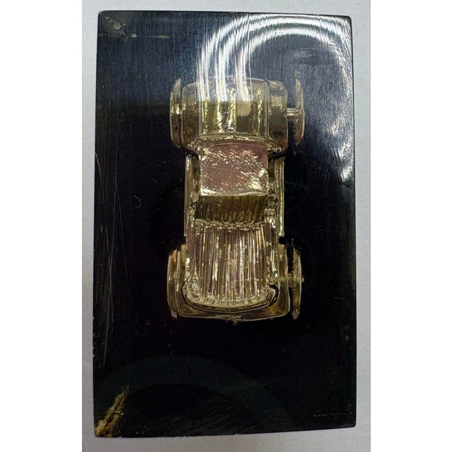 Vintage Lucite Car Paperweight – Mid Century Automotive Desk Decor For Sale In Indianapolis - Image 6 of 8