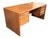 1960s 1960s Scandinavian Modern Teak Executive Desk With Floating Pedestal Design For Sale - Image 5 of 17