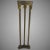 Narrow Demilune Table and Sconce For Sale - Image 9 of 9