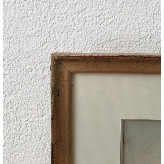 Paper Émile Henry, Back from the Market by the Sea and Fishing Boats, Watercolor on Paper, Framed For Sale - Image 7 of 9