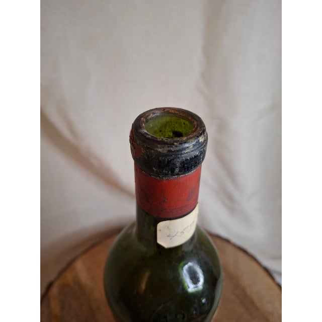 Vintage Empty 1945 Château Lafite-Rothschild Wine Bottle - 1976 Heublein Auction Provenance For Sale - Image 16 of 18